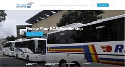 Desktop Screenshot of busandcoach.co.nz